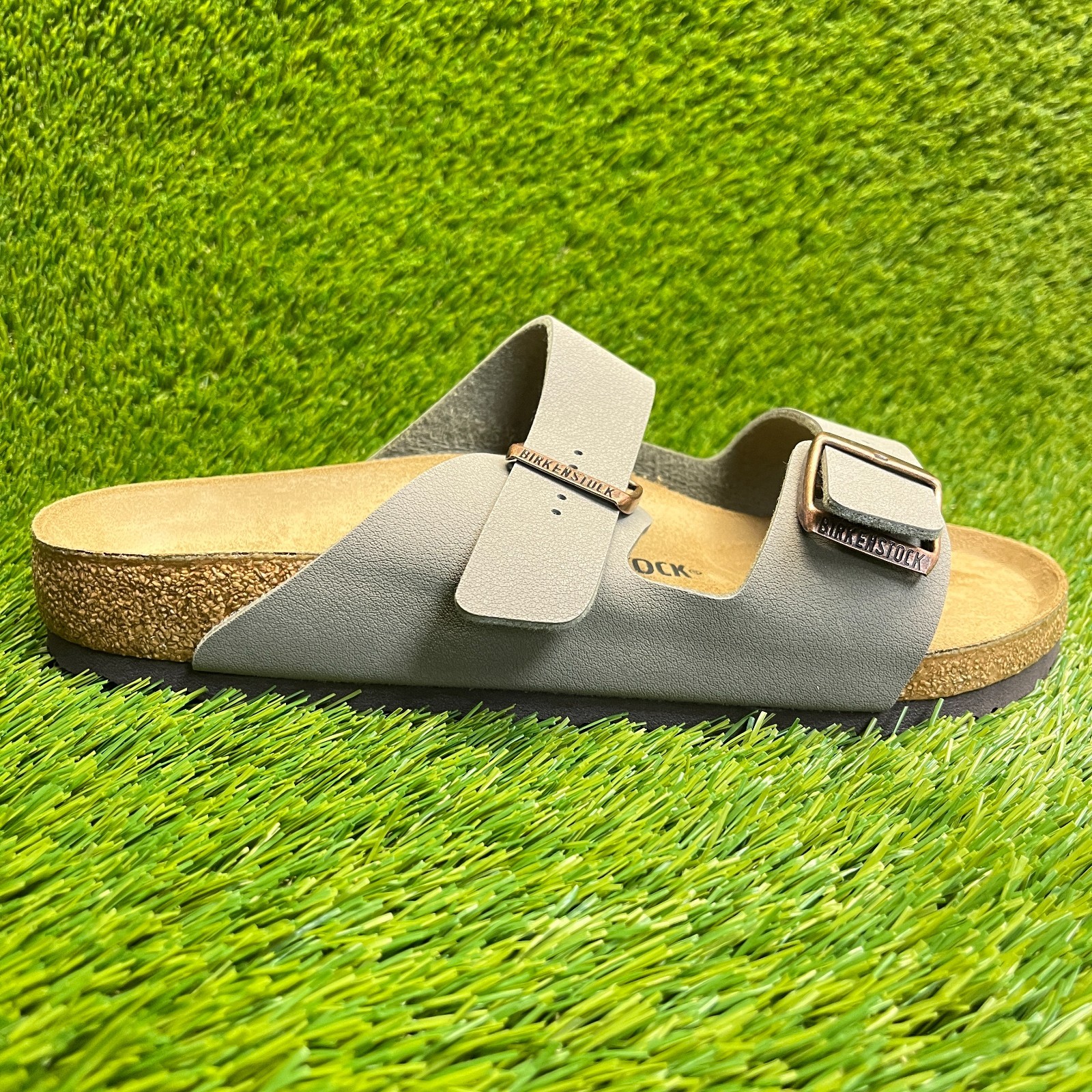 Birkenstock Arizona Birko-Flor Mens Size 11 Mocha Brown Beach Outdoor Sandals