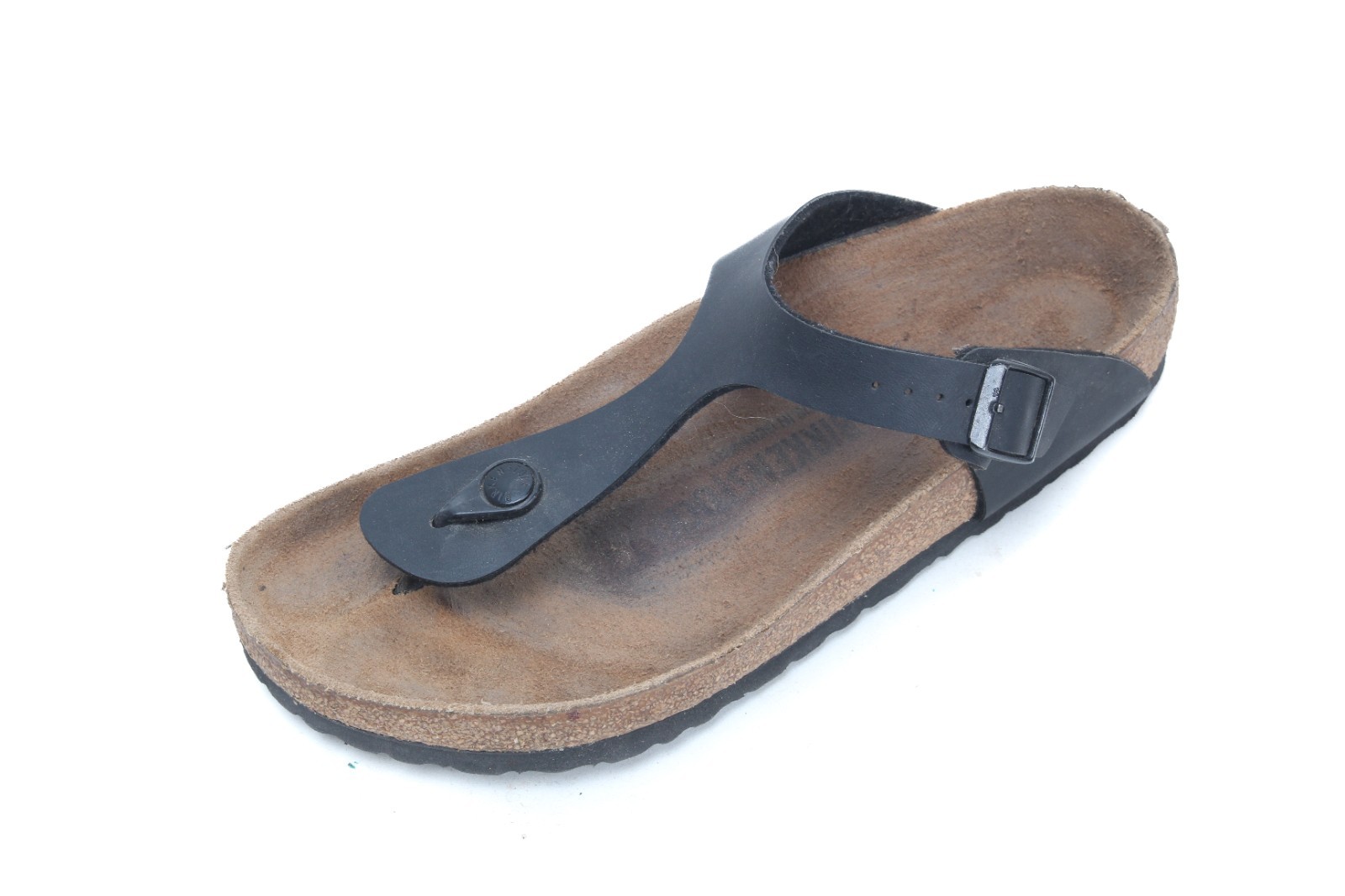 Birkenstock Gizeh Sandals Shoes Thong Black Women’s 40/9 Reg/Wide