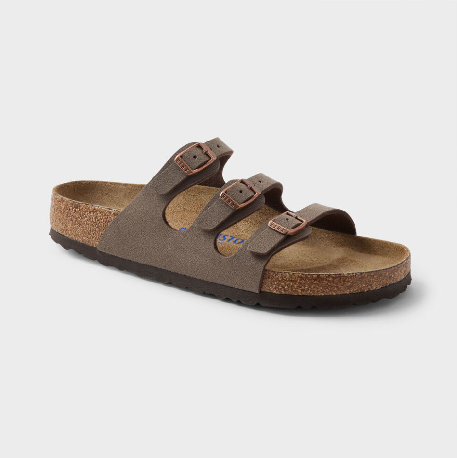 Women’s Birkenstock Florida Sandals – Mocha Brown – EU 38 Width M FREE SHIP🔥