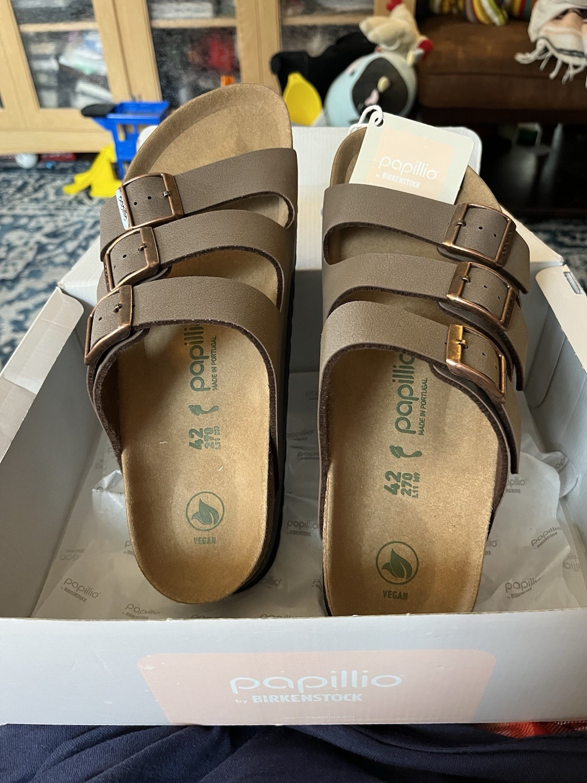 Birkenstock Florida III Pap Flex Platform US WOMENS Size 11 Narrow Fit NIB