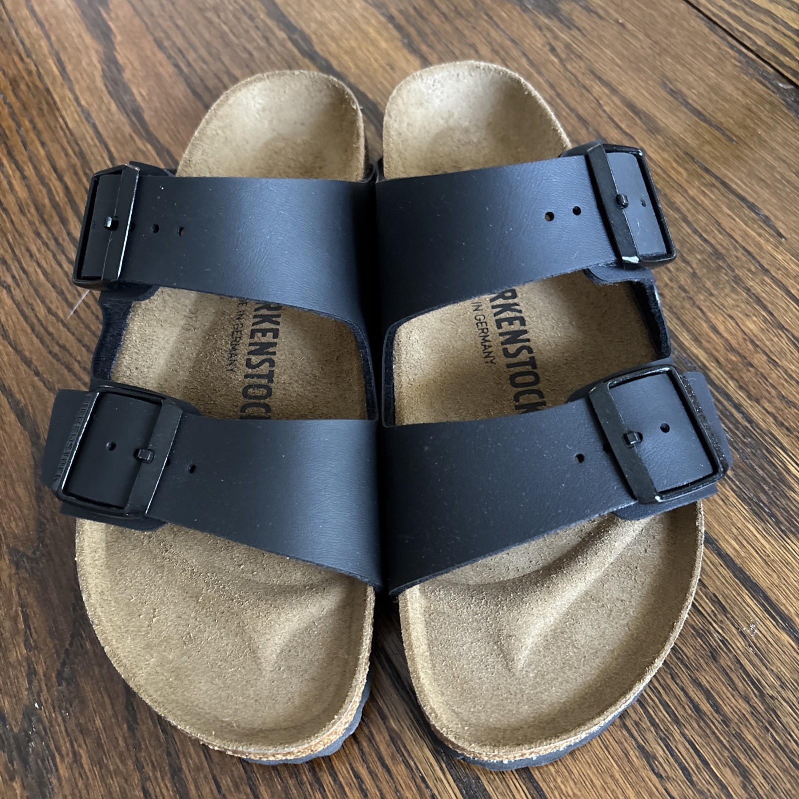 Birkenstock Arizona Narrow Fit Birko Flor Black 0051793 US Men 4 Women 6 EUR 37