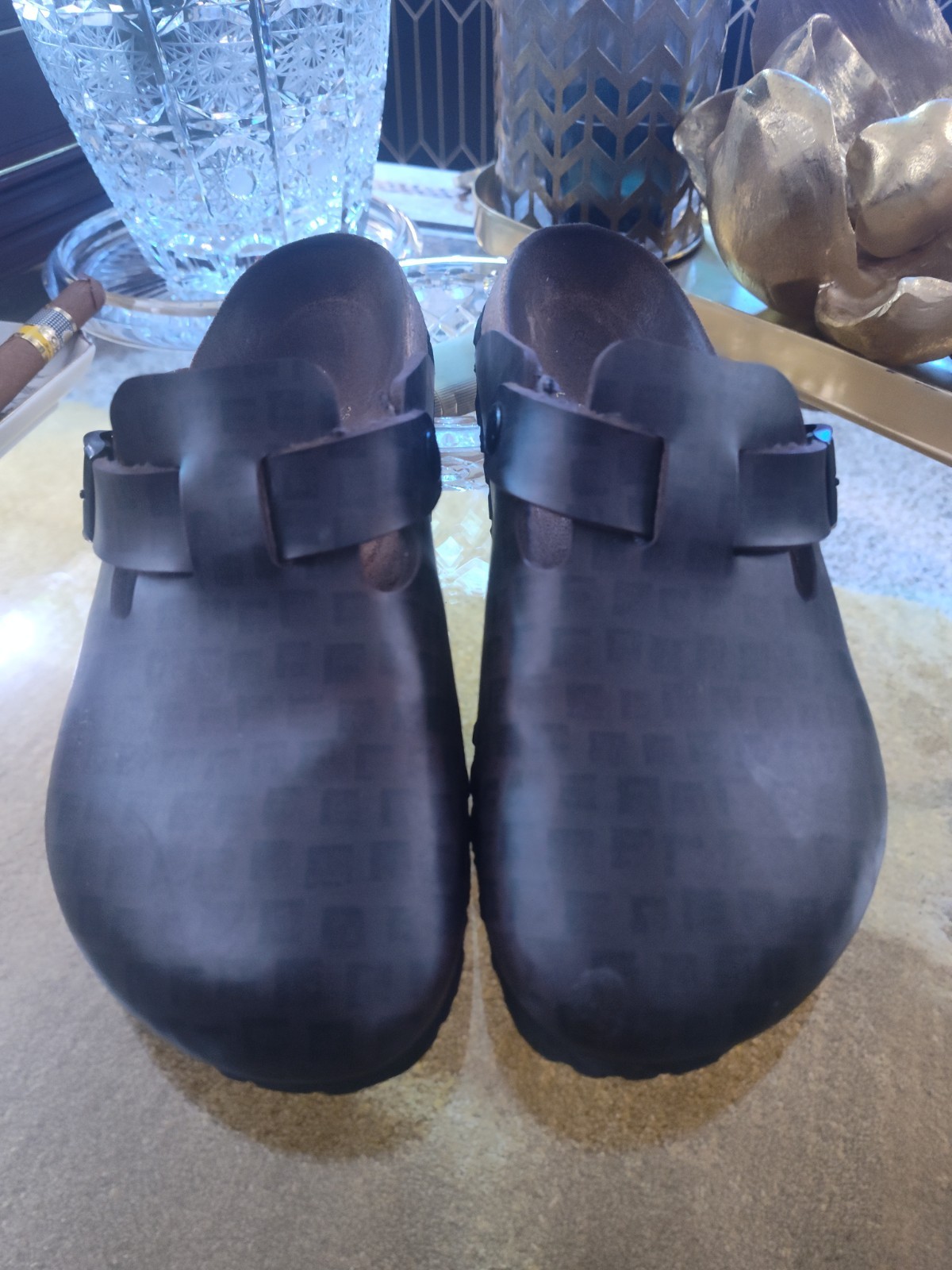 birkenstock papillio Sandal Check Print Brown Leather Clothes Toe Germany