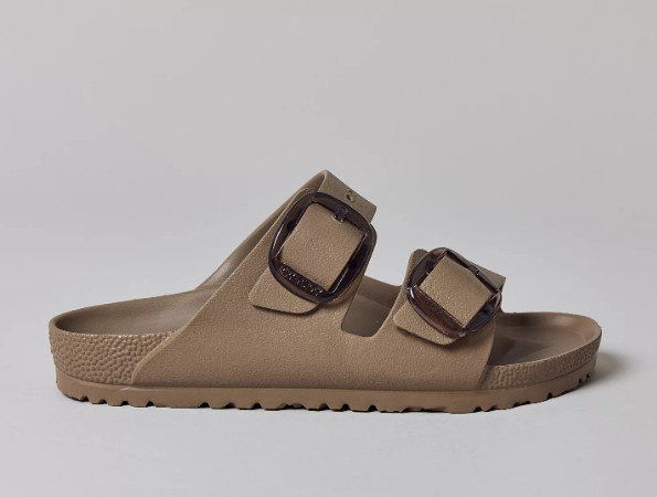 Birkenstock Women’s Arizona Big Buckle EVA Sandal, Gray Taupe Color