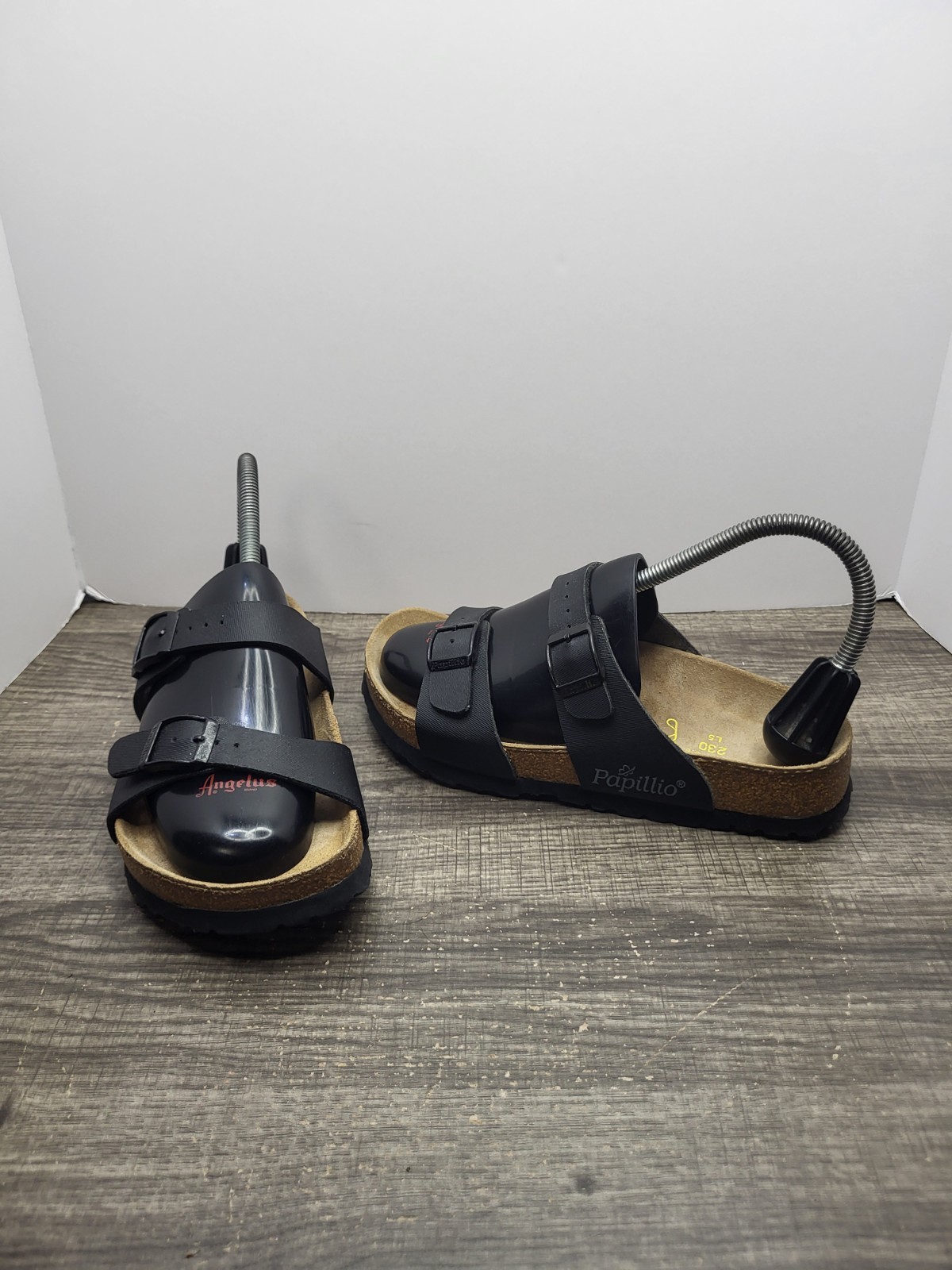 Birkenstock Papillio Arizona Sandals Womens 36 EU 5 US Black Slip Ons