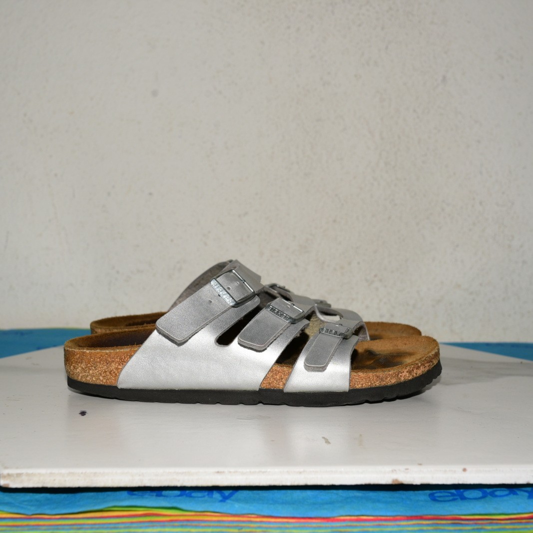 Birkenstock Florida Footbed Silver Women 37 N