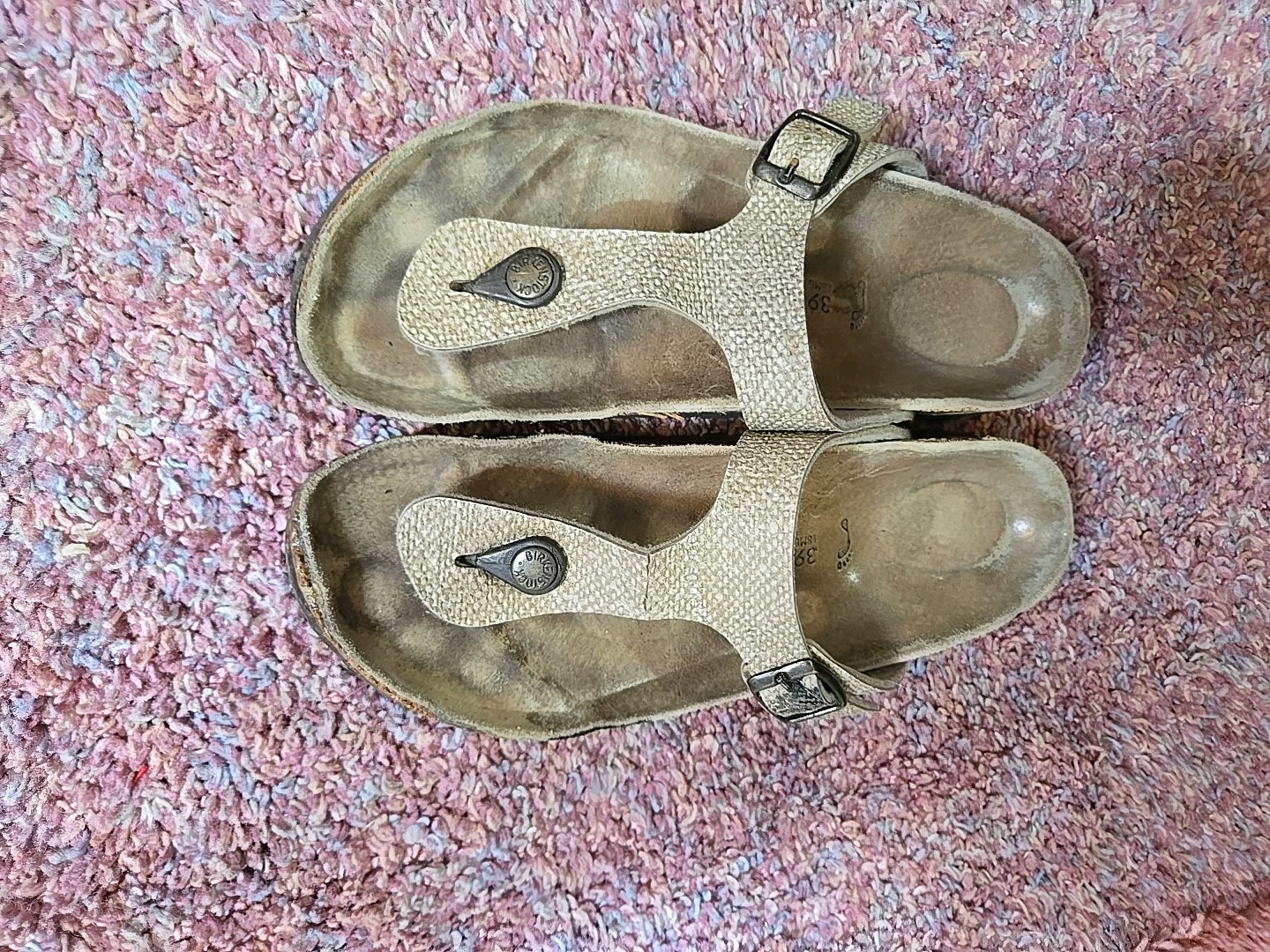 BIRKENSTOCK Papillio Gizeh  Flip Flops Sandals   EU 39