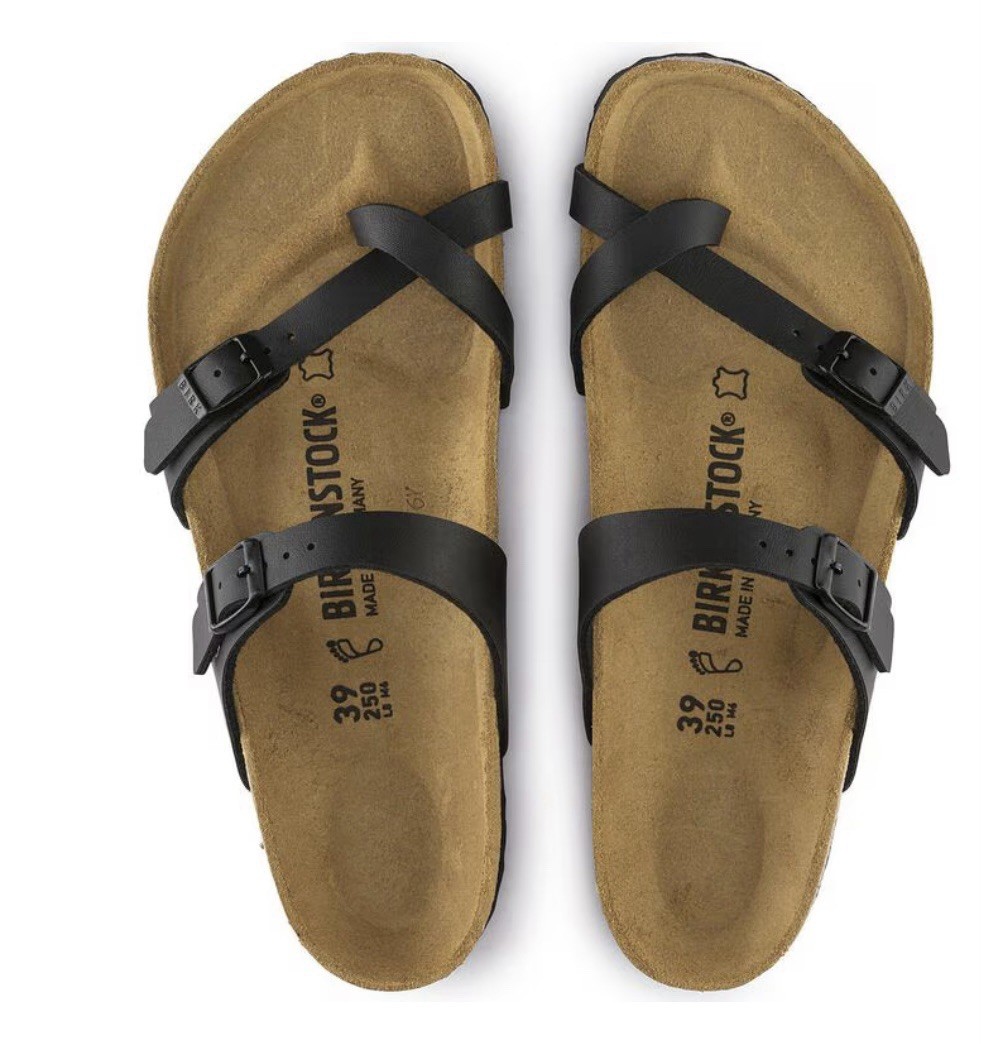 Birkenstock Mayari Birko-Flor sandals Black women size 9 or men’s size 7