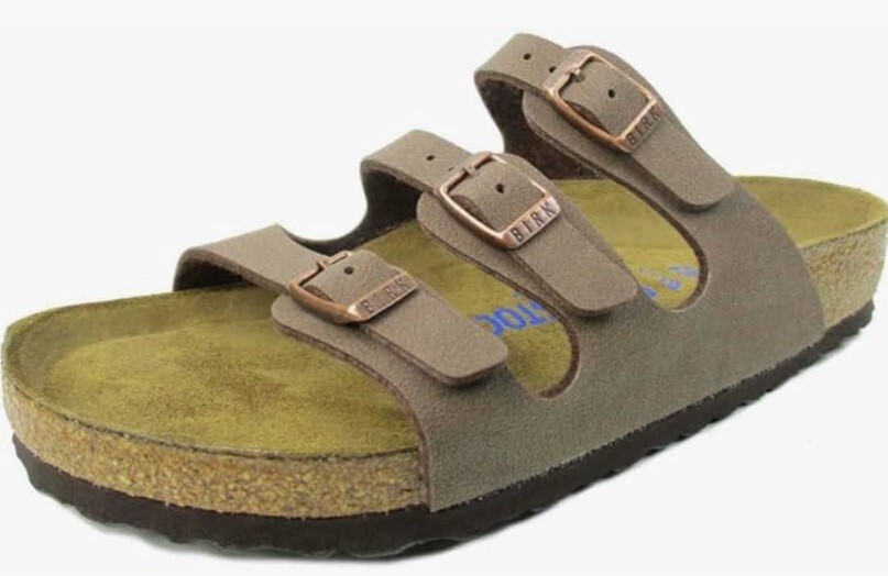 Birkenstock Florida Regular Soft Footb Birko Flor Mocca 0053881-42 US M 9 W 11