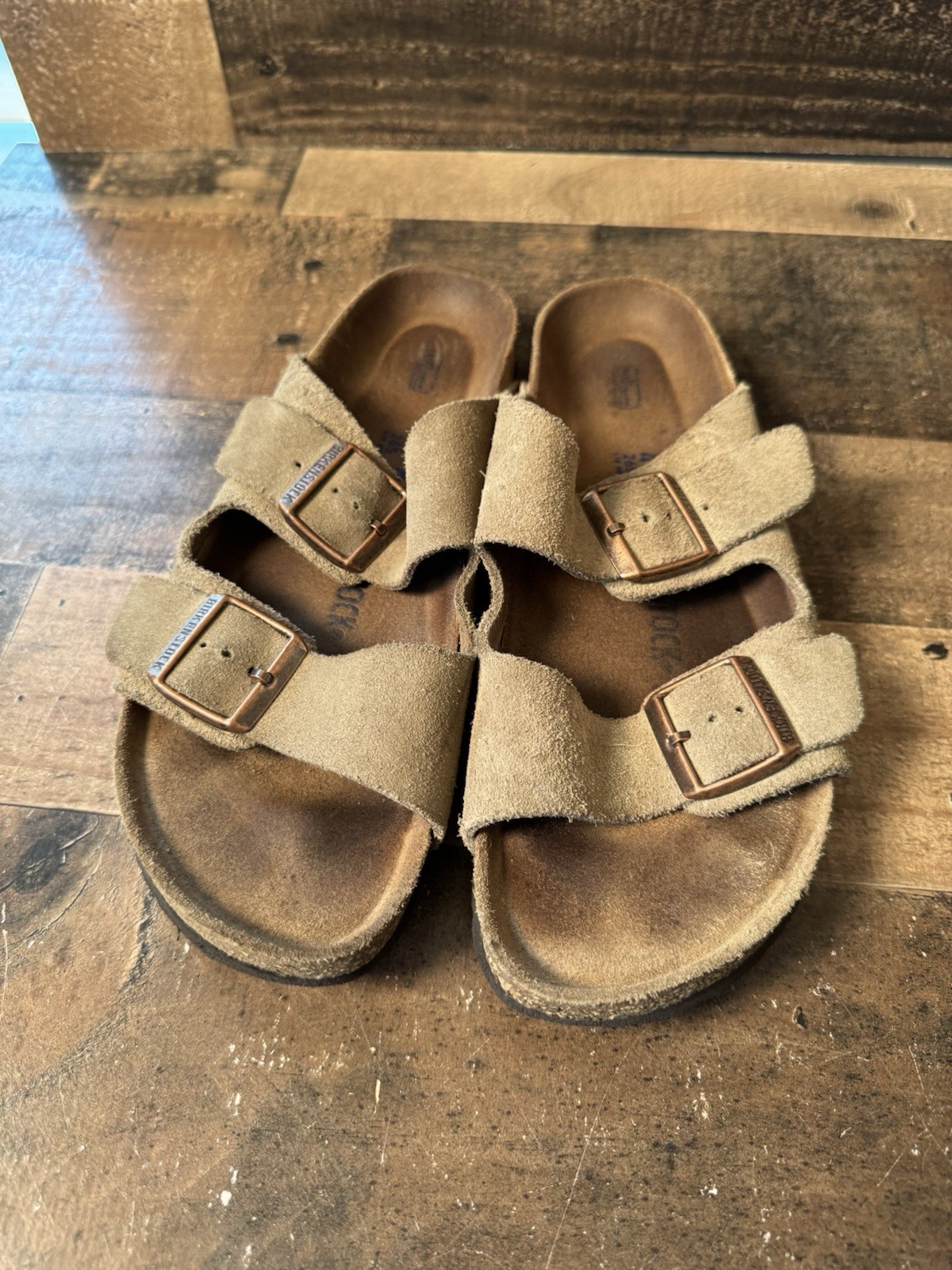 Birkenstock Arizona Birkenstocks Soft Footbed Women’s Size 10 Men’s Size 8
