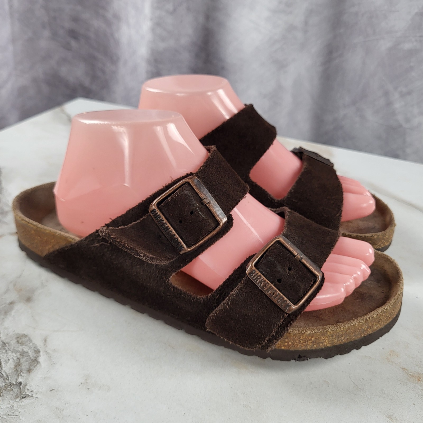 Birkenstock Arizona Suede 41 Mocha Men’s 8 Women’s 10