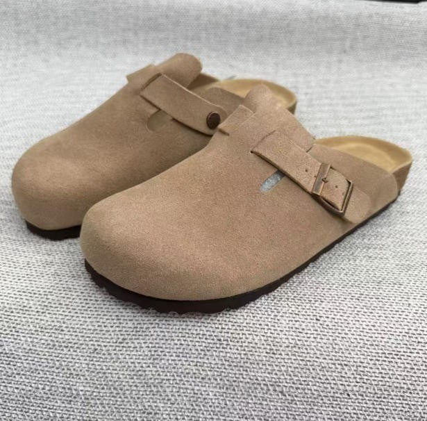 Birkenstock Boston Taupe Soft Footbed Clogs Women’s shoes