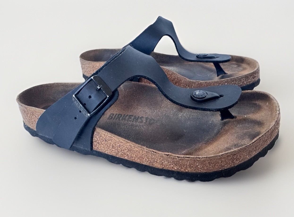 Birkenstock Gizeh T Strap Thong Slide Sandals Shoes Size 39