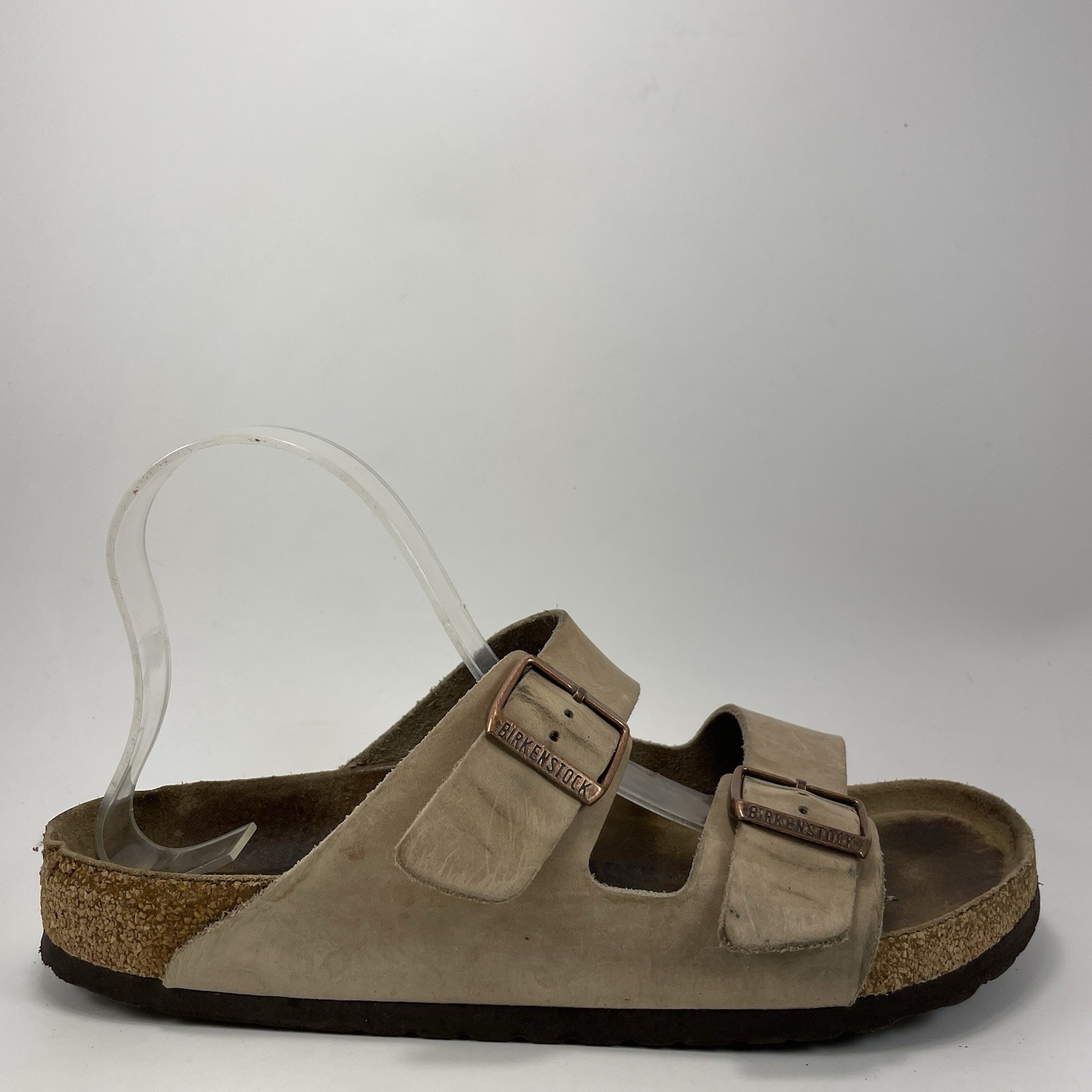 Birkenstock Arizona Sandals Womens Size 42, 11-11.5 Brown SFB Oiled Leather