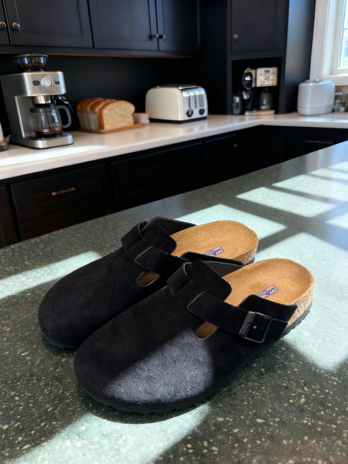 Birkenstock Boston Soft Footbed Unisex Clogs – Black