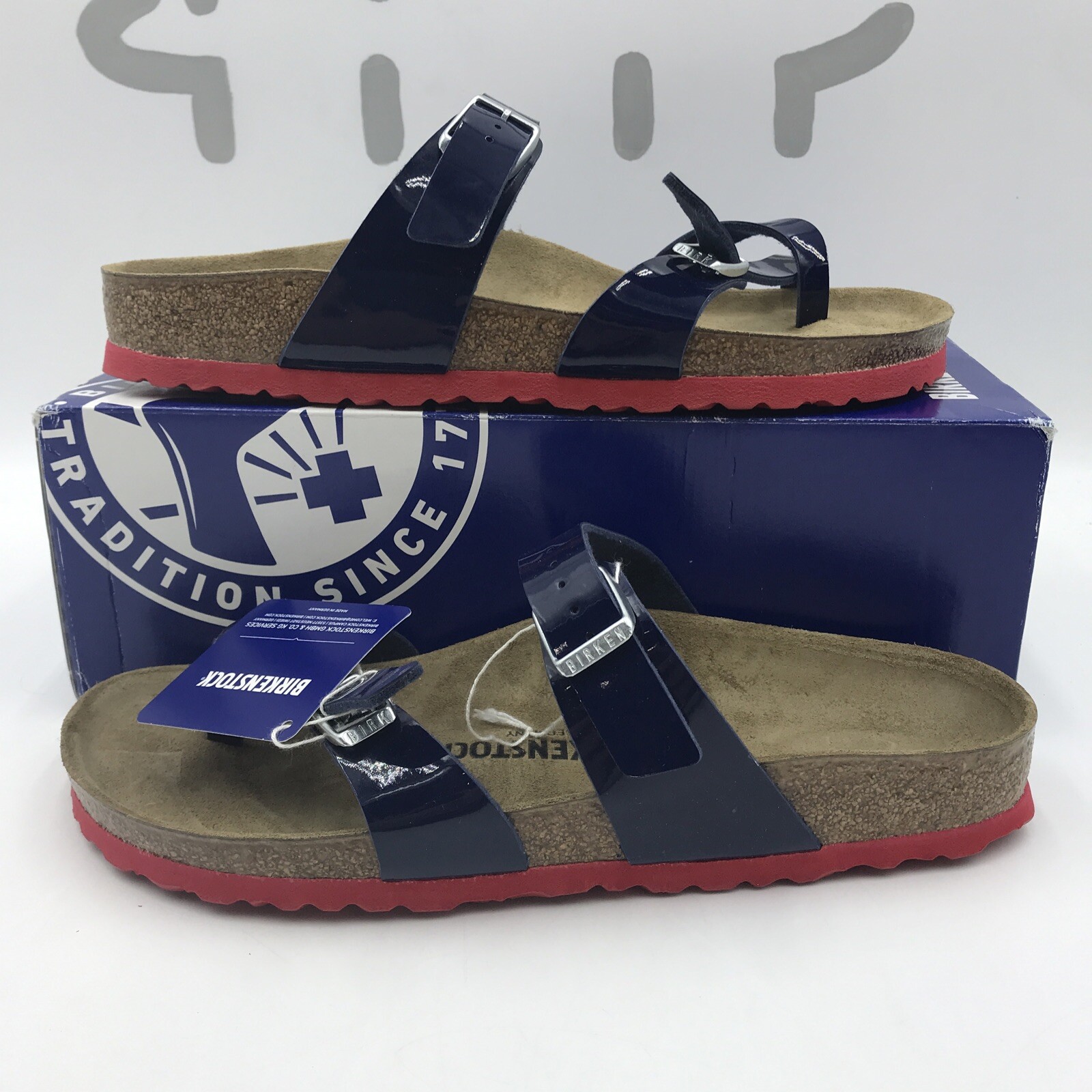 Birkenstock Mayari Narrow Fit Thong Strappy Sandals – Ladies US 11 / UK 42