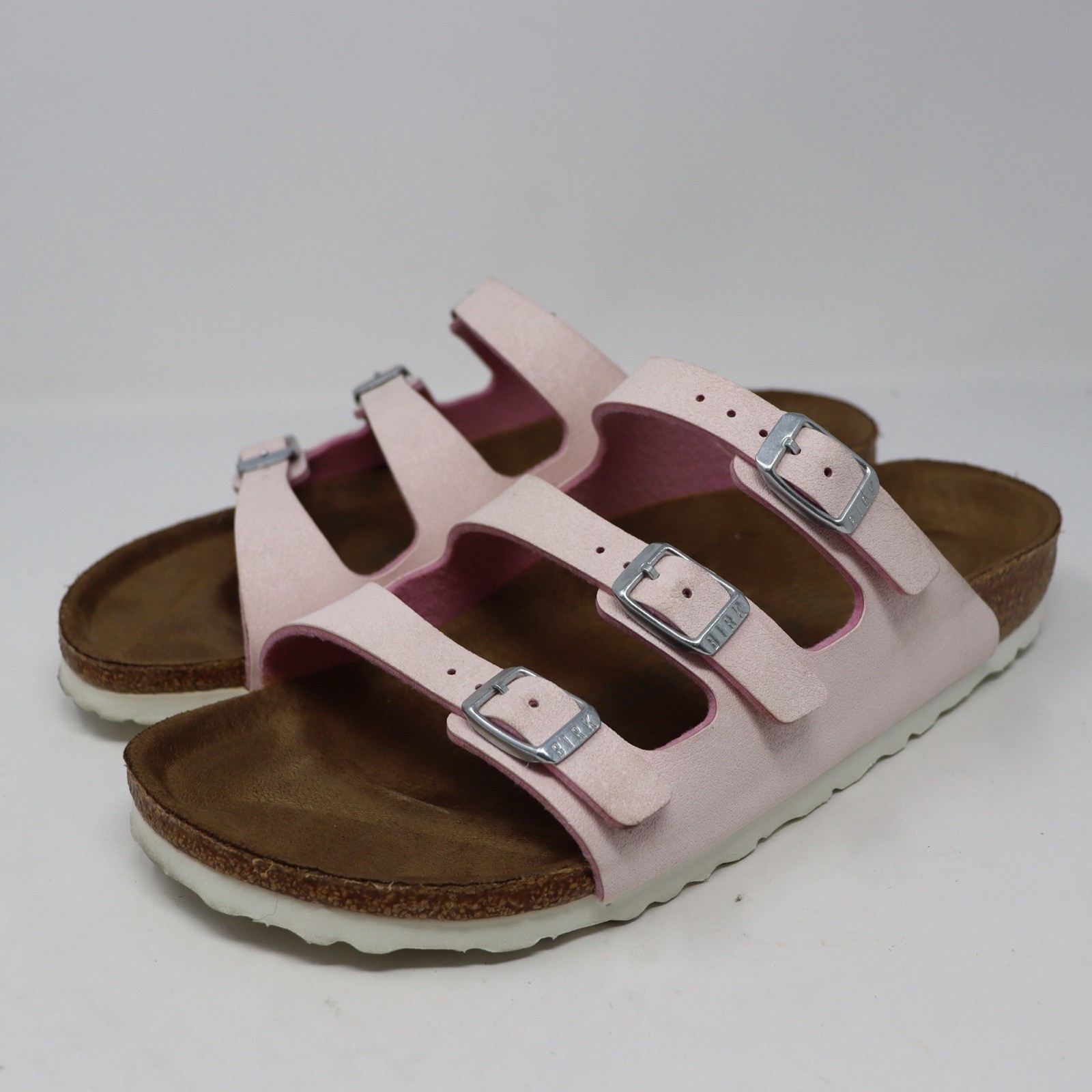 Birkenstock Florida Fresh Birko-Flor Sandal Eur 38 US 7-71/2 Blush