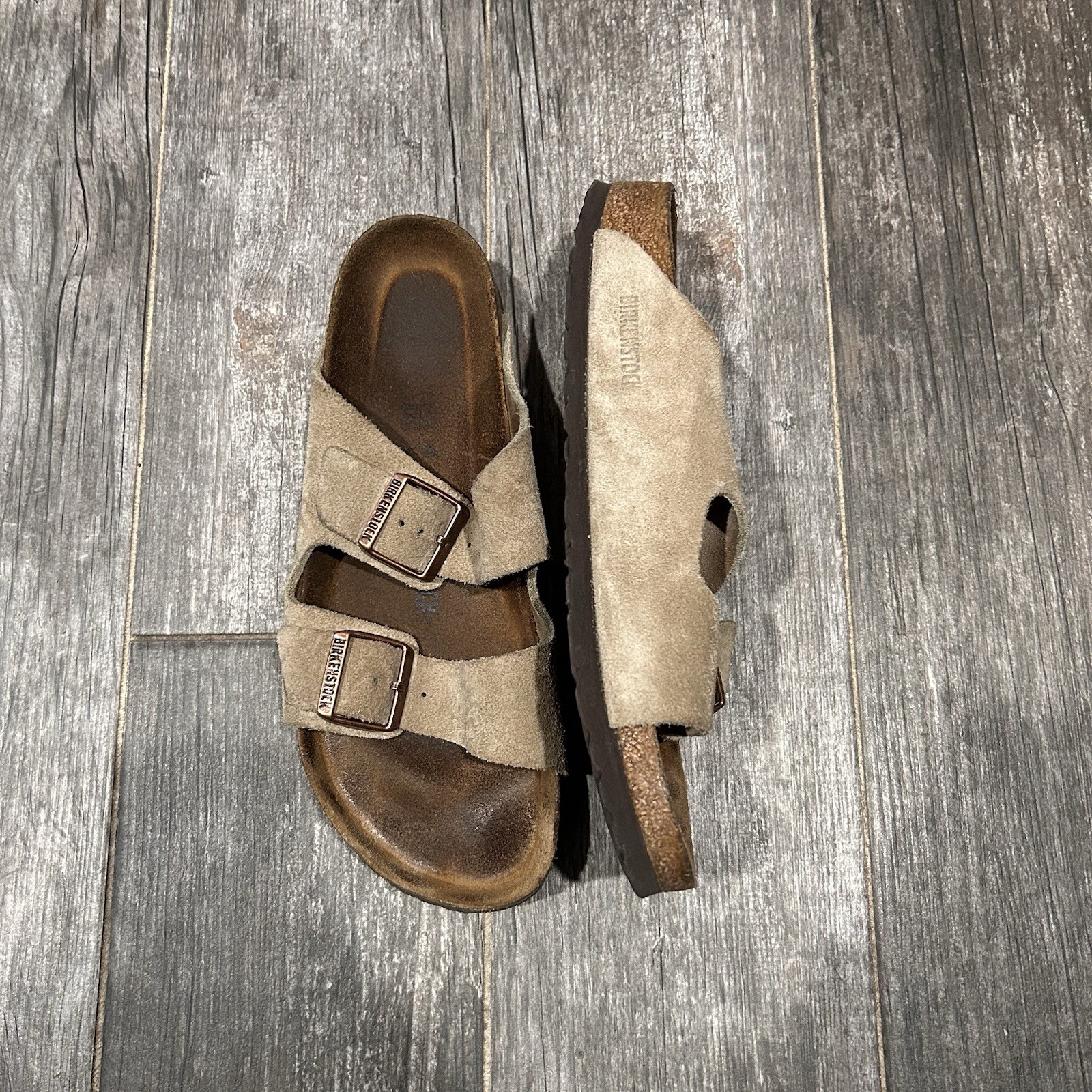 Birkenstock Arizona Suede Sandel Size 42 Medium/Narrow Fit