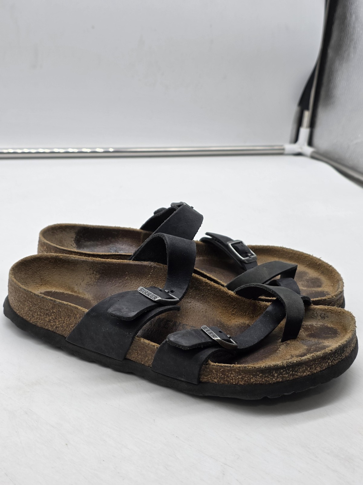 Birkenstock Mayari Sandals Womens Size 5 EU 36 Toe Loop Narrow Made Germany