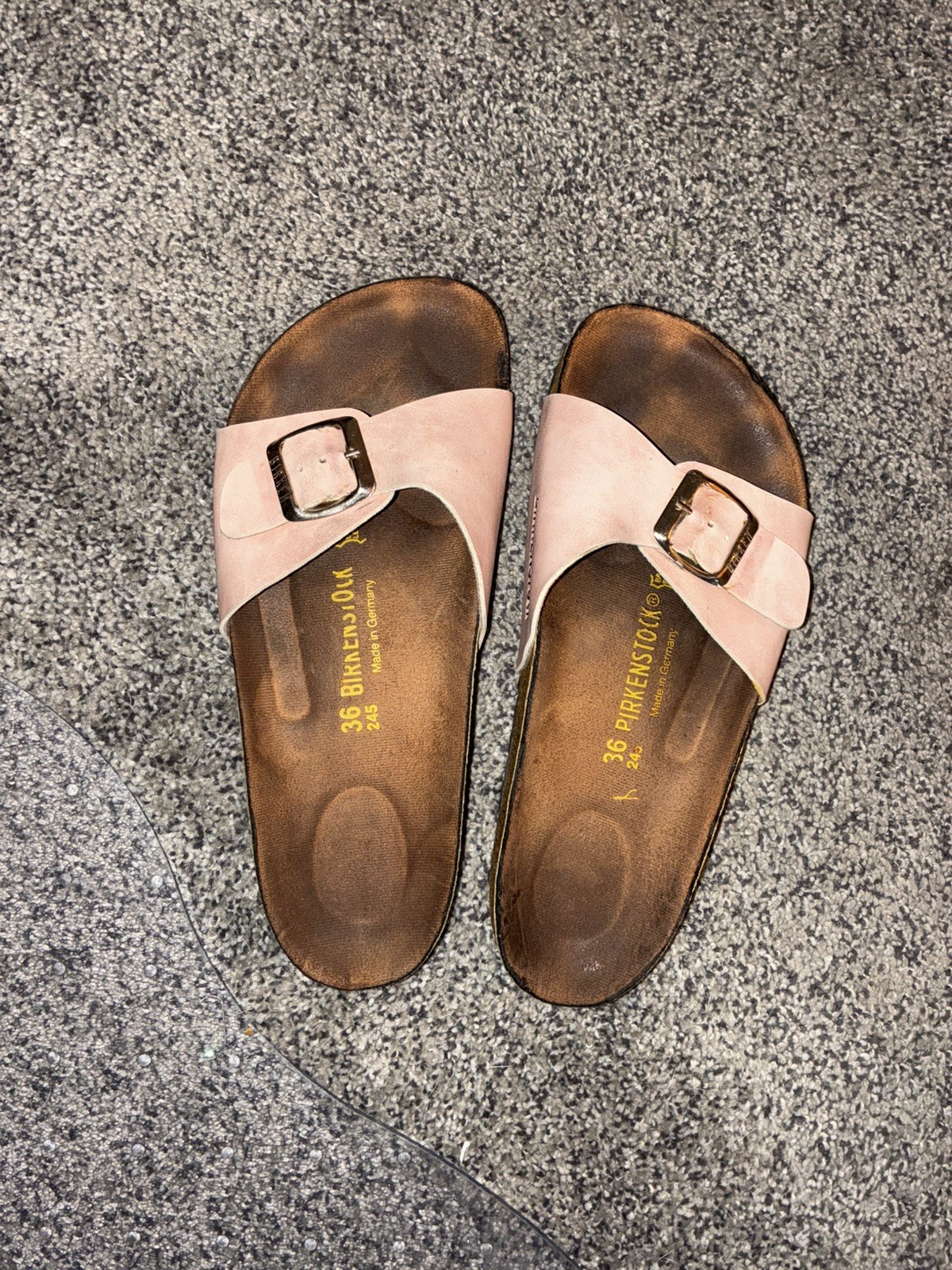 Birkenstock Madrid Big Buckle Cognac Exquisite Narrow – sz 36