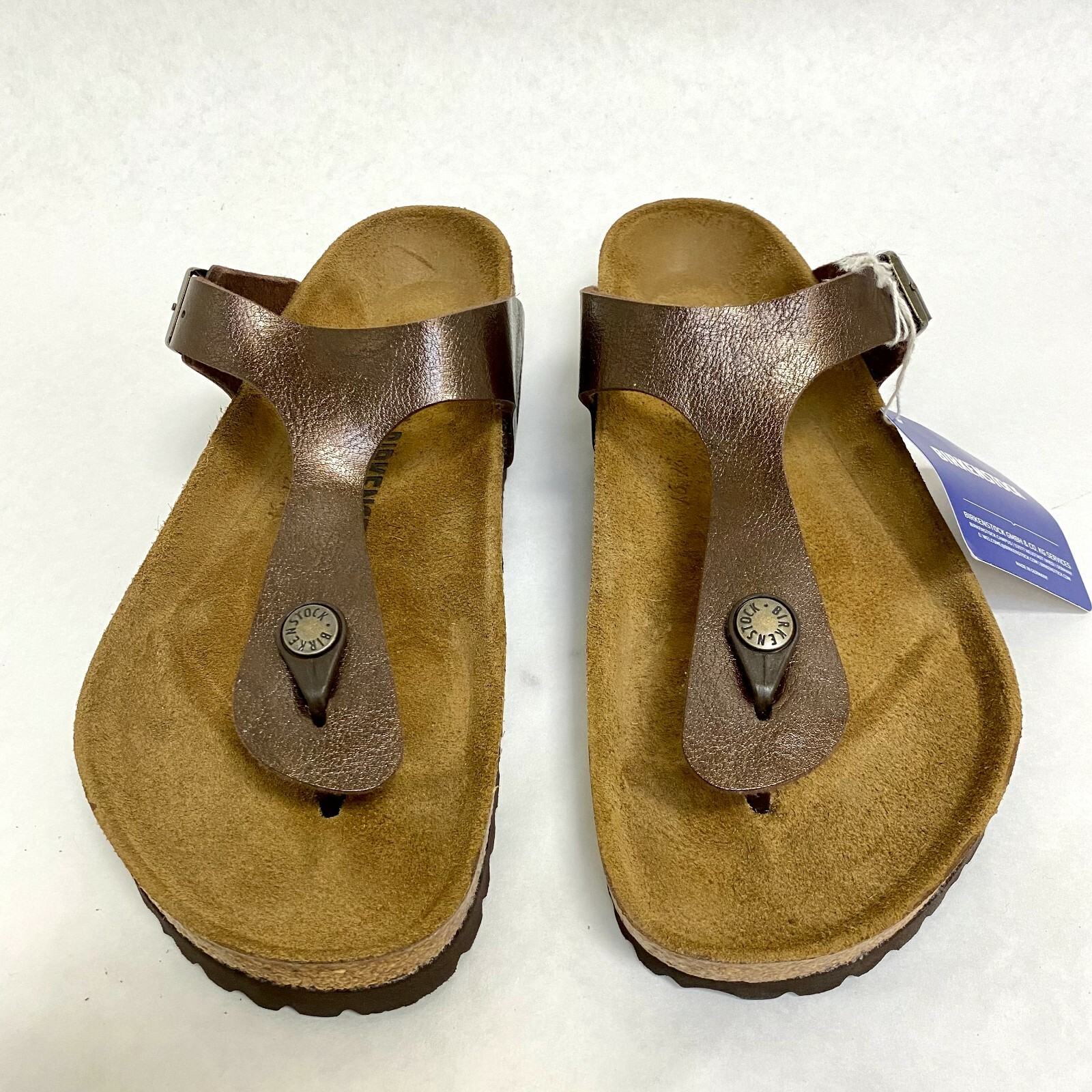 New w/o Box Birkenstock Gizeh Graceful Toffee Regular – Select Size