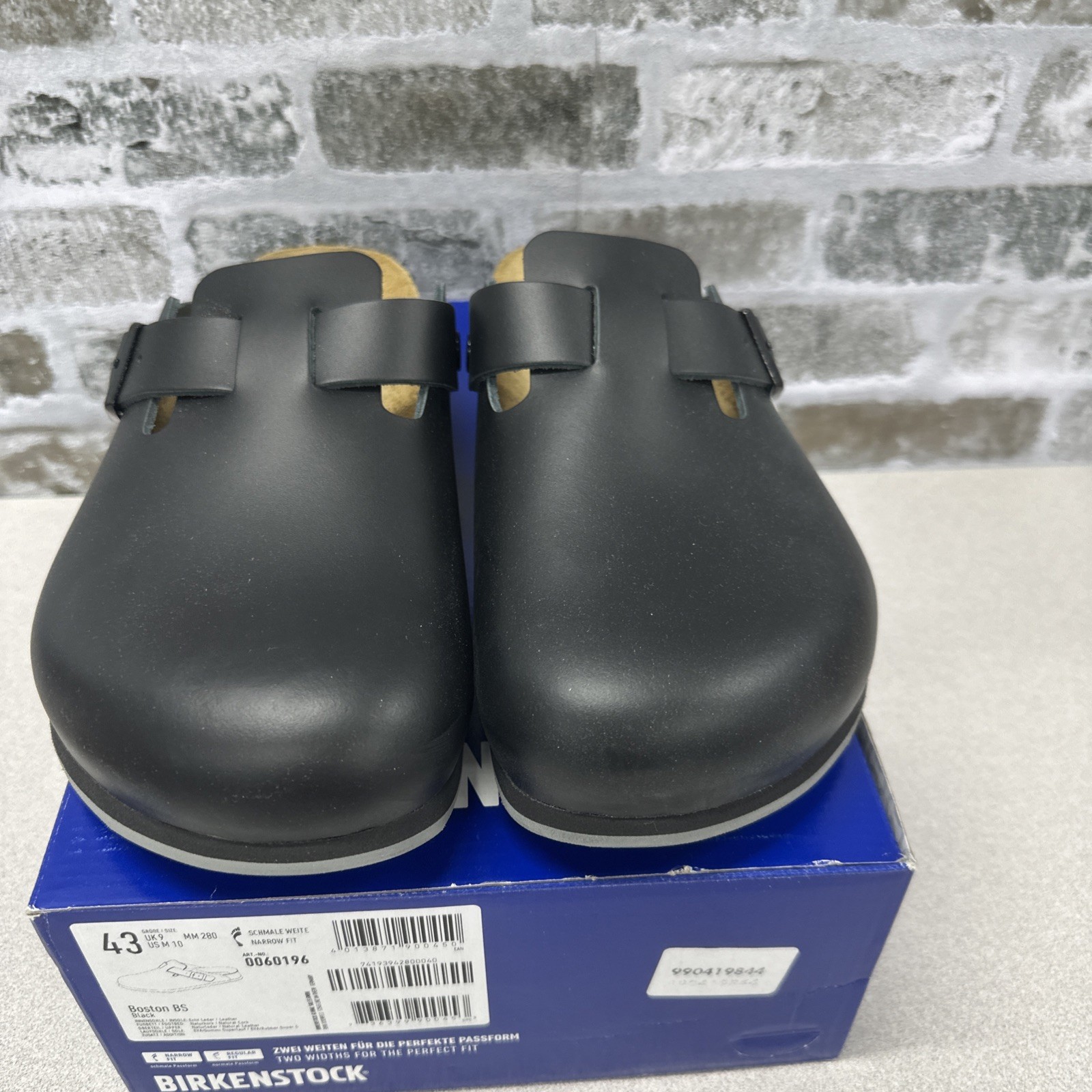 Birkenstock Boston BS US M 10, Black