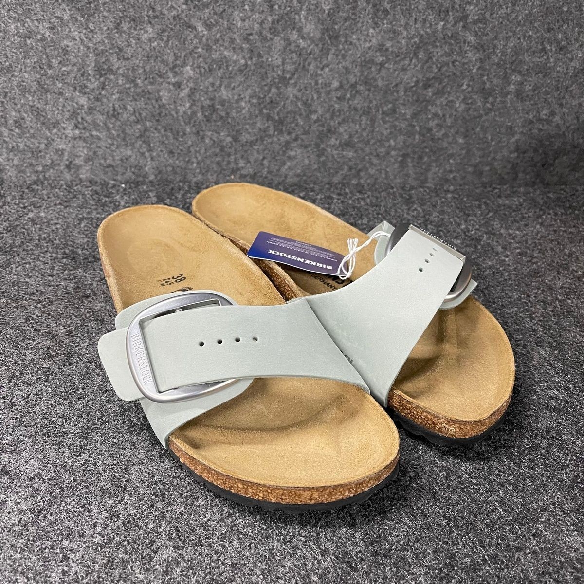 BIRKENSTOCK Madrid Big Buckle Sandal Unisex Size US W7/M5 Pure Sage