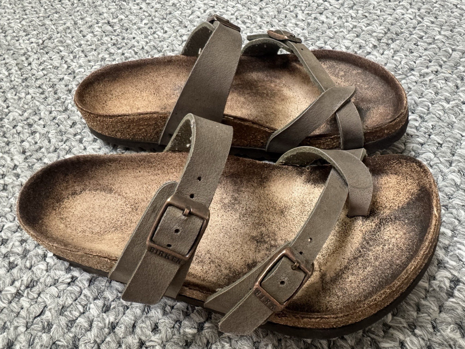 Birkenstock Mayari Mocha Birko-Flor Regular  Women Size 36- US 5-5.5