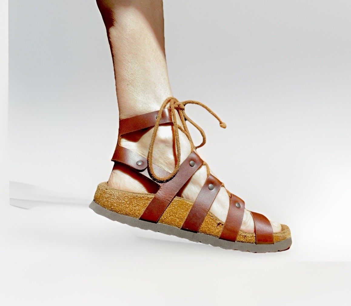 Birkenstock Papillio Cleo Gladiator Lace Up Sandals Size EU 37