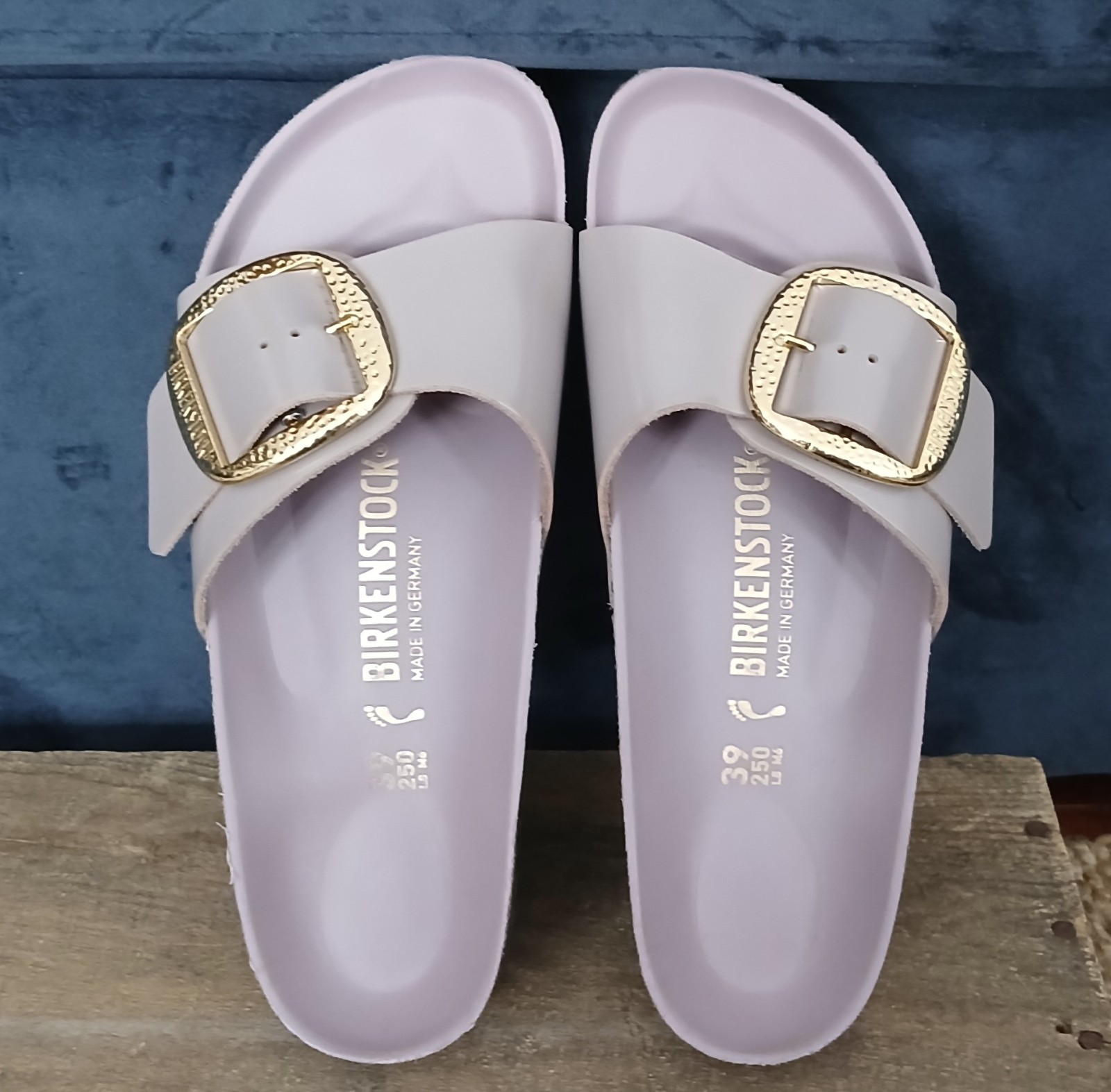 birkenstock “madrid big buckle” sandles size 39