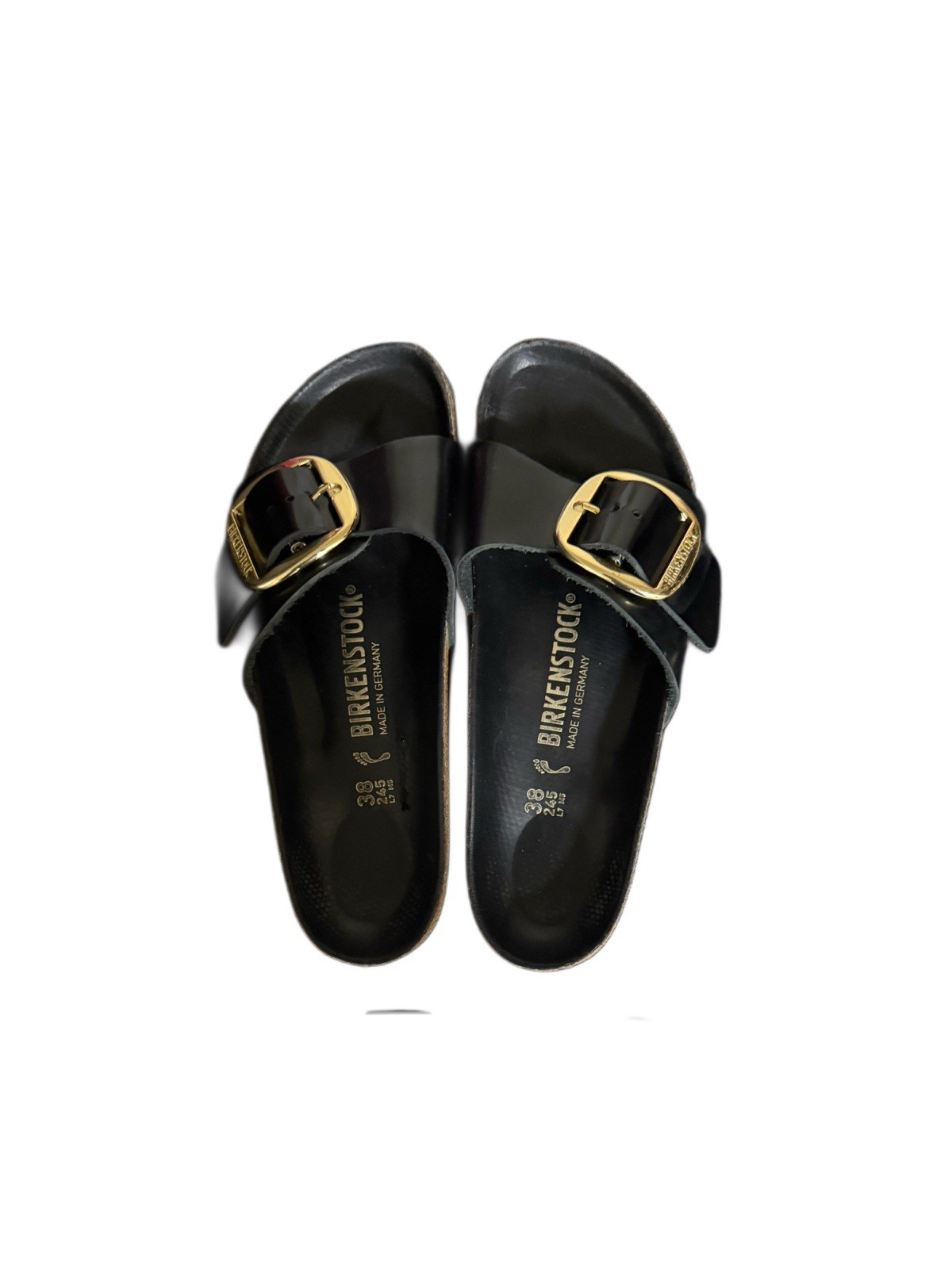 Birkenstock Women’s Madrid Big Buckle Black Size EU 38