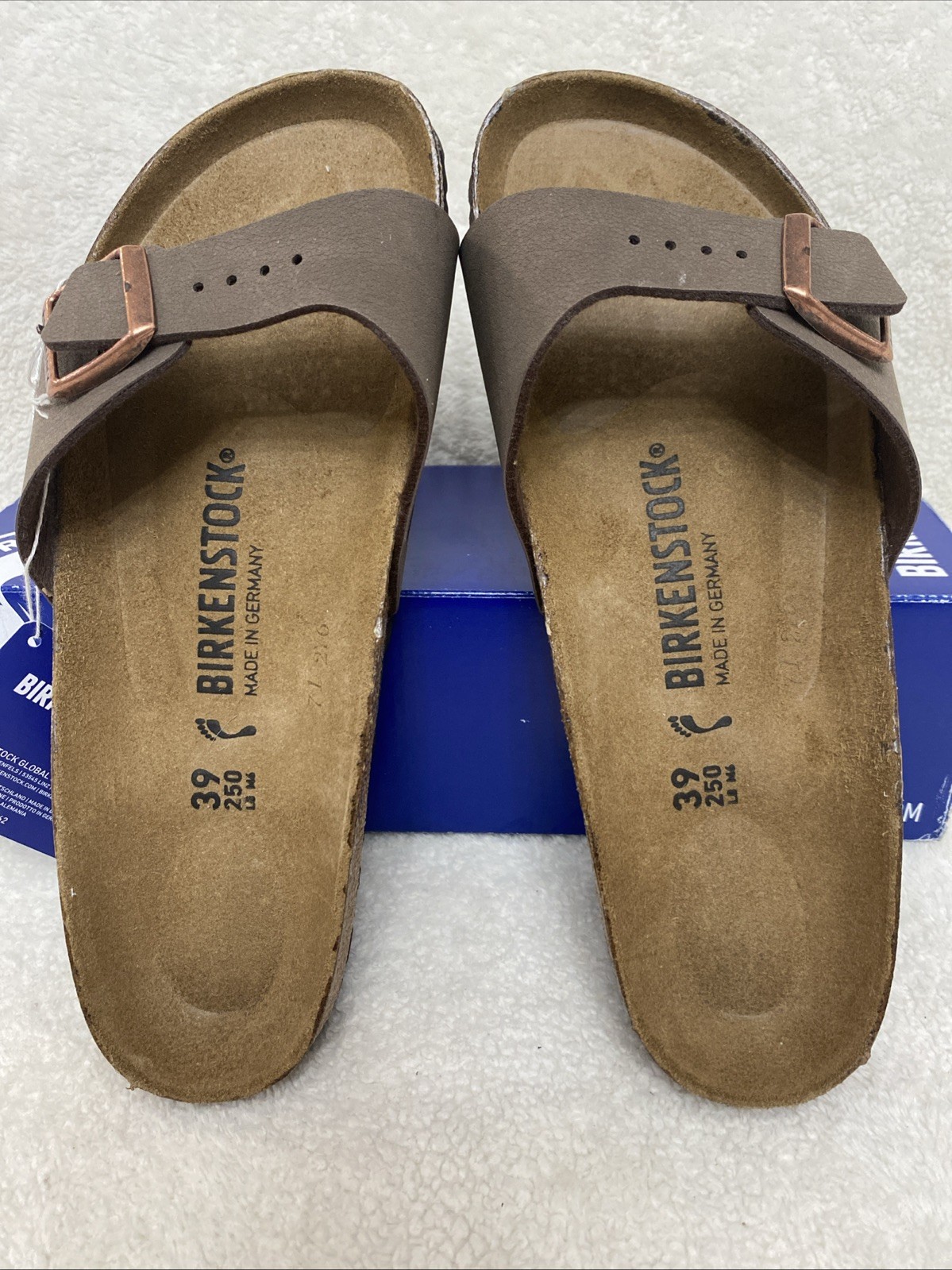 Birkenstock Madrid Women’s Size 8US 39EU Brown Sandals Narrow