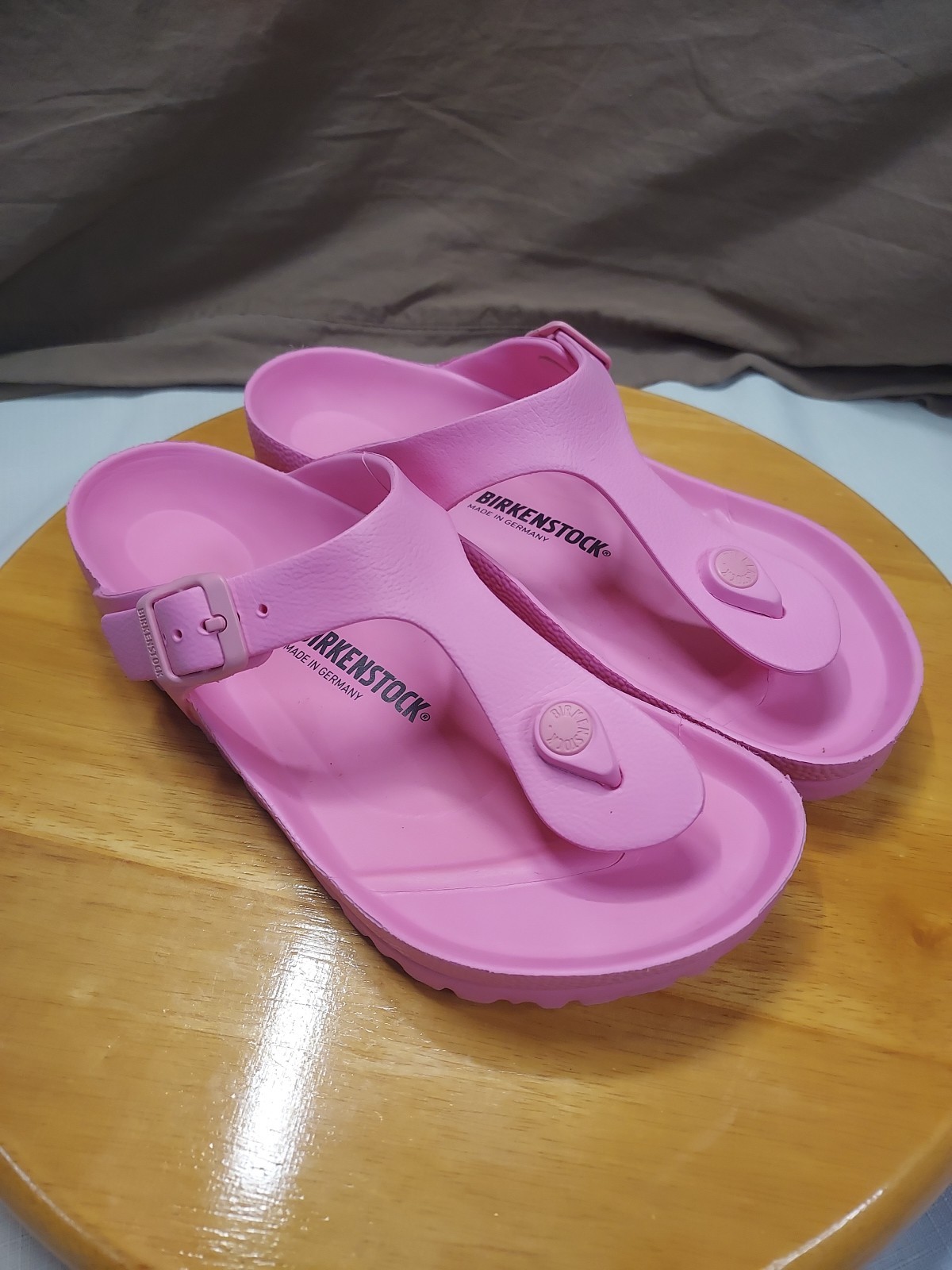 Birkenstock Gizeh Essentials EVA Thong Sandal Fondant Pink US 6.5-7 Regular