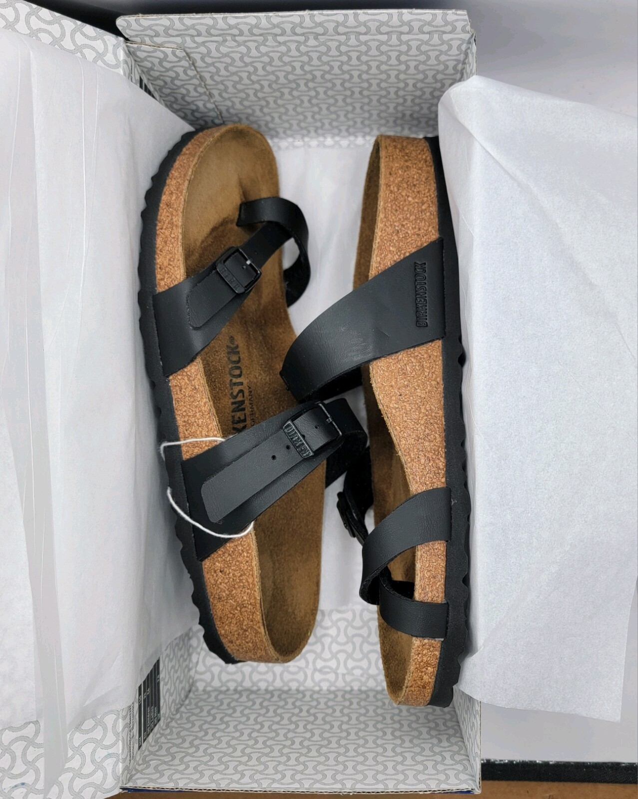 Birkenstock Mayari Birko-Flor Leather Black Narrow