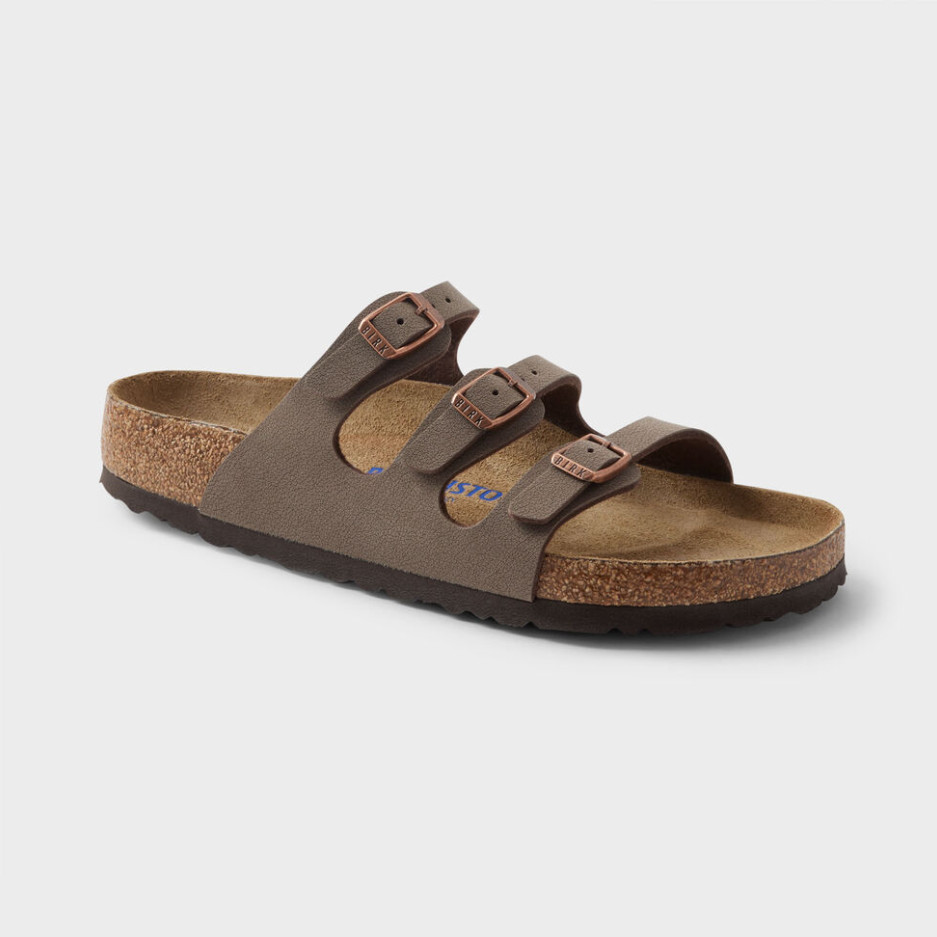 Women’s Birkenstock Florida Sandals, Mocha Brown,SIZE 38, FREE SHIPPING US !!!