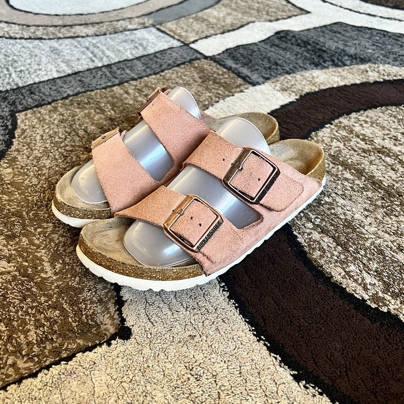 Birkenstock Arizona Women’s Slip-On Sandals, Suede, Size 6