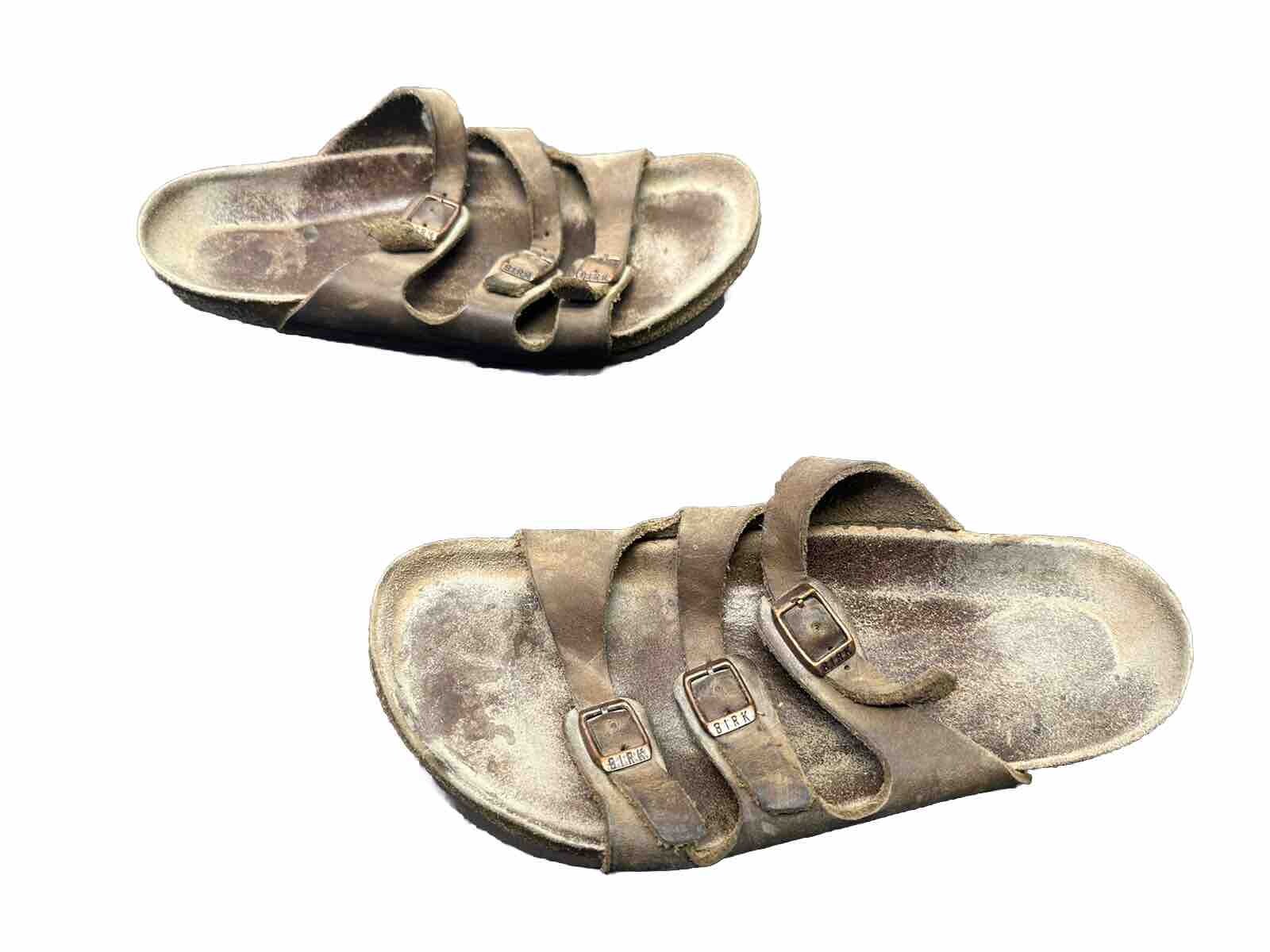 Birkenstock Florida Soft Footbed Leather Sz 39 Or Women’s 8