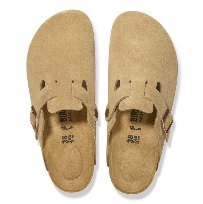 Unisex Birkenstock BOSTON SUEDE LEATHER REGULAR FIT, NEW !!!