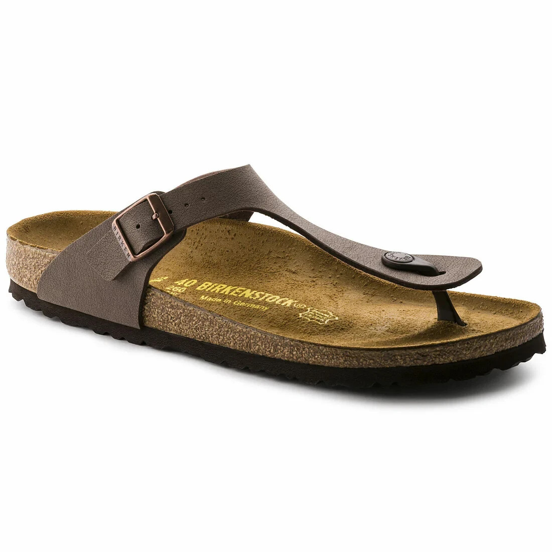 Birkenstock Gizeh Mocha Womens Traditional Footbed