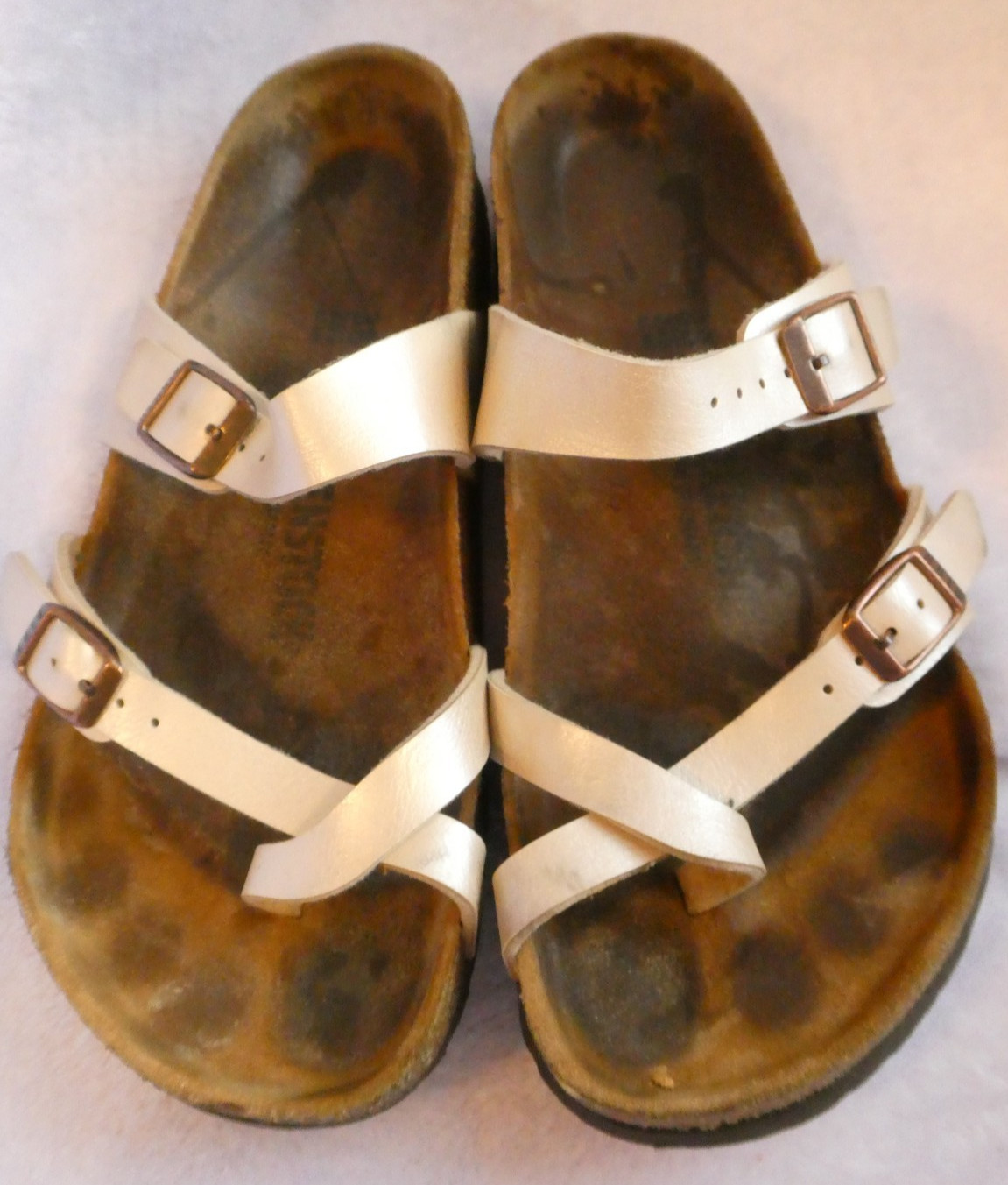 Birkenstock Mayari Pearl Women’s Sandals Size 38 (EU) Made in Germany