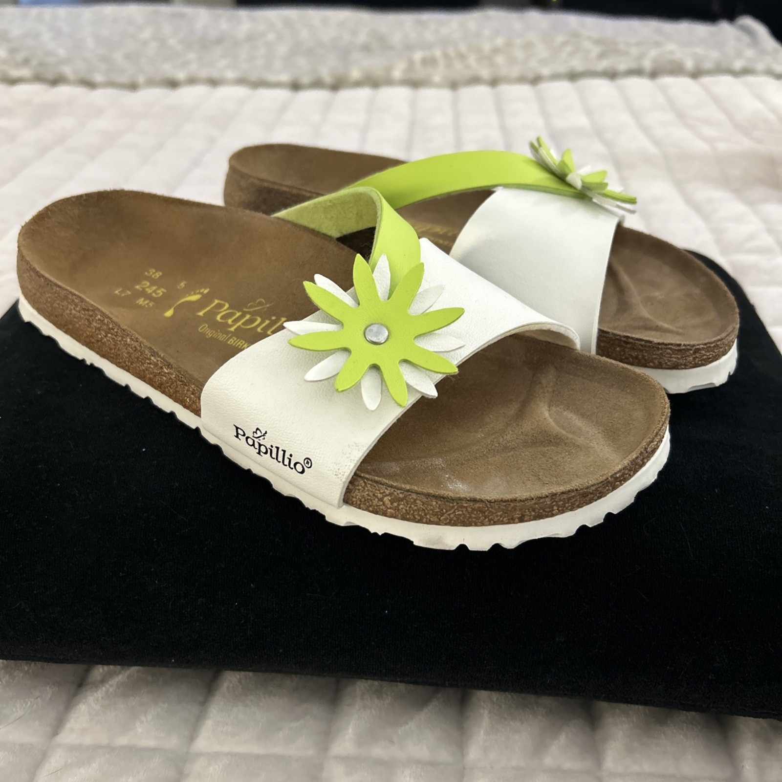 EUC Birkenstock Papillio Floral Sandals 38