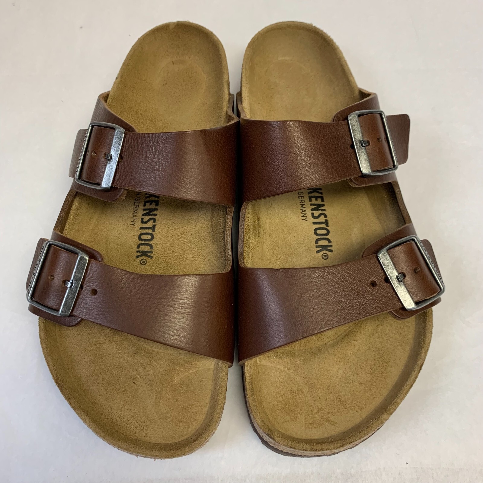 Birkenstock New w/ Box Arizona Vintage Wood Roast Leather Regular – Select Size