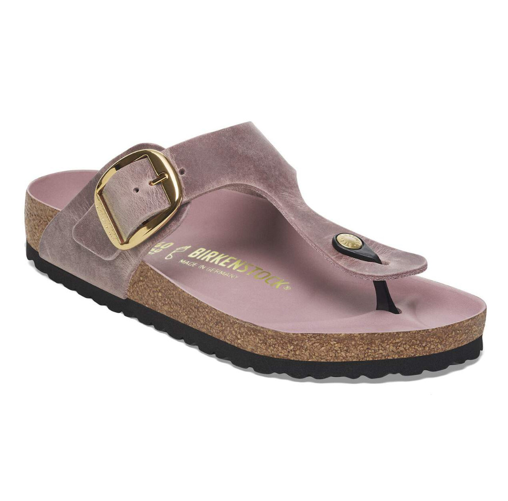 Birkenstock Gizeh Big Buckle Women’s Oiled Leather Sandal Lavender
