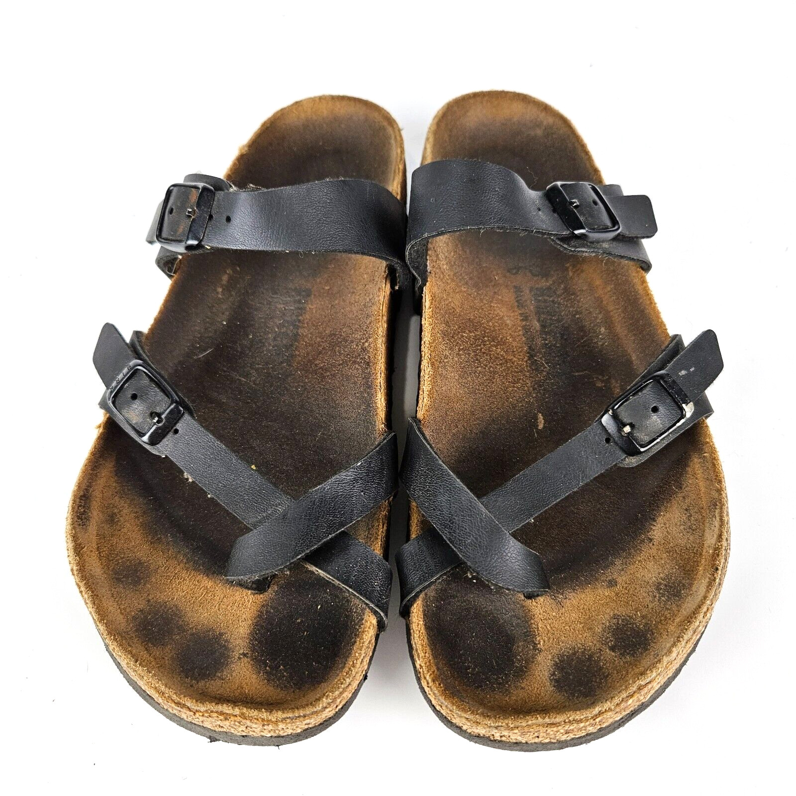 Birkenstock Mayari Women’s Black Toe Loop Sandals Shoe Size: 38 / 7