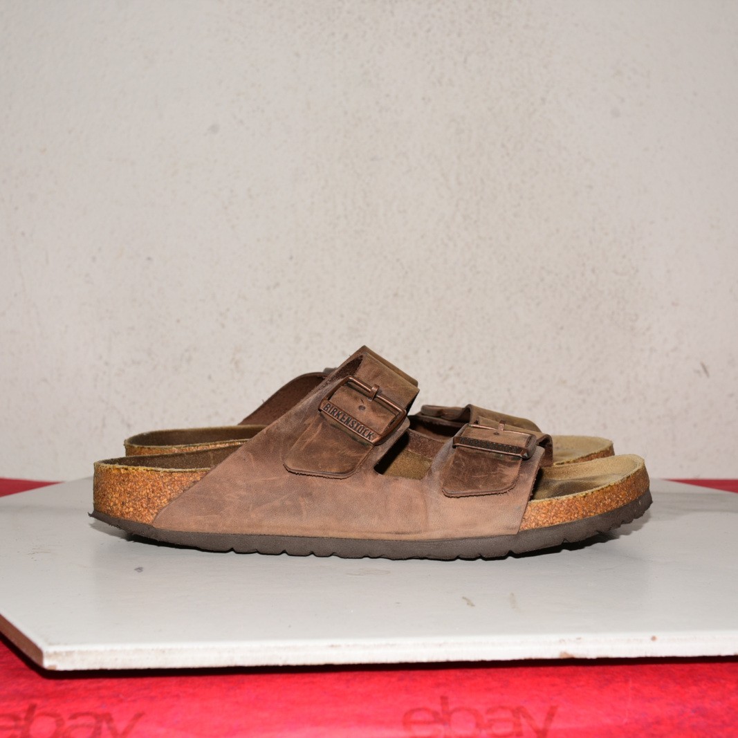 Birkenstock Arizona Leather Sandal Unisex 41 N