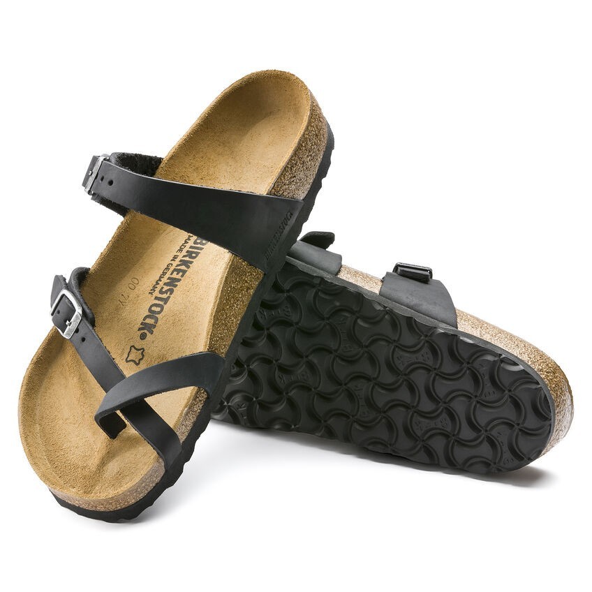 Birkenstock Mayari Birko-Flor® sandals in black EU 41 US 10-10.5 regular/wide