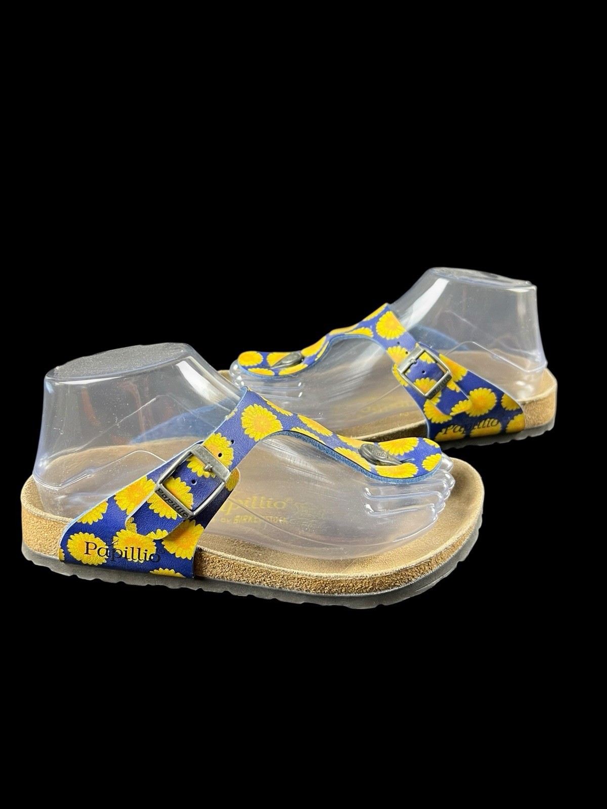 Birkenstock Papillio Size 36 L5 Sunflower Gizeh Adjustable Strap Sandals