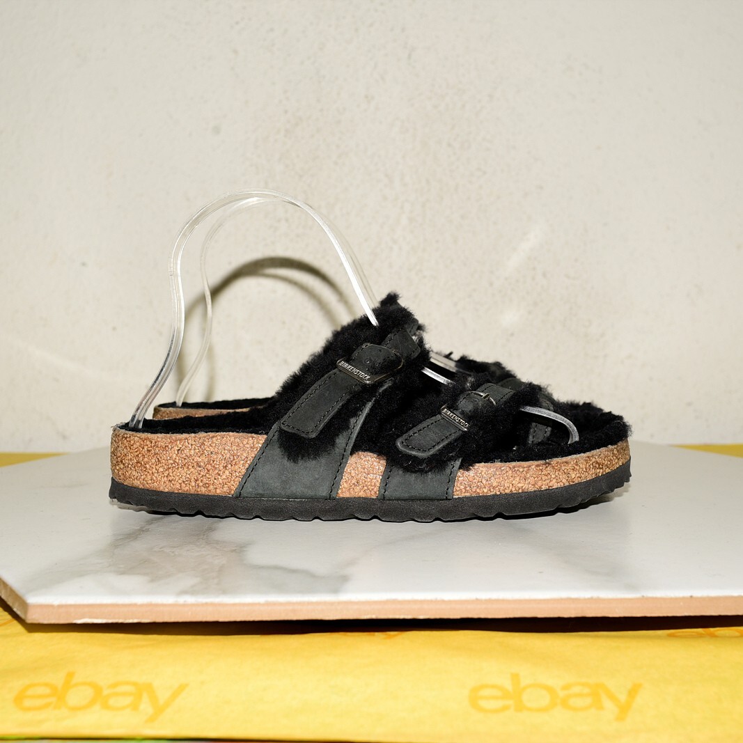 Birkenstock Mayari Shearling Sandal Slide Women 36 R