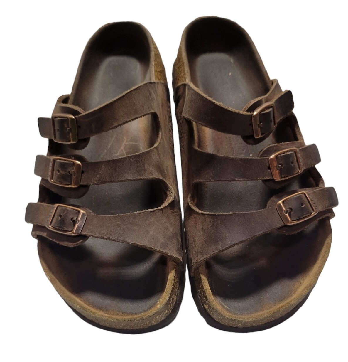 Birkenstock Florida Soft Footbed Tobacco Oiled Leather Women’s Size 36 US 5