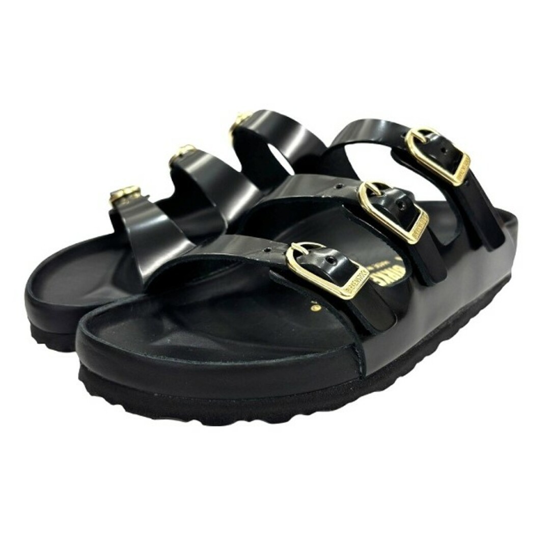 Birkenstock Florida Exclusive Sandals Thin Belt 1029385 Black 22.5cm Used e919ba