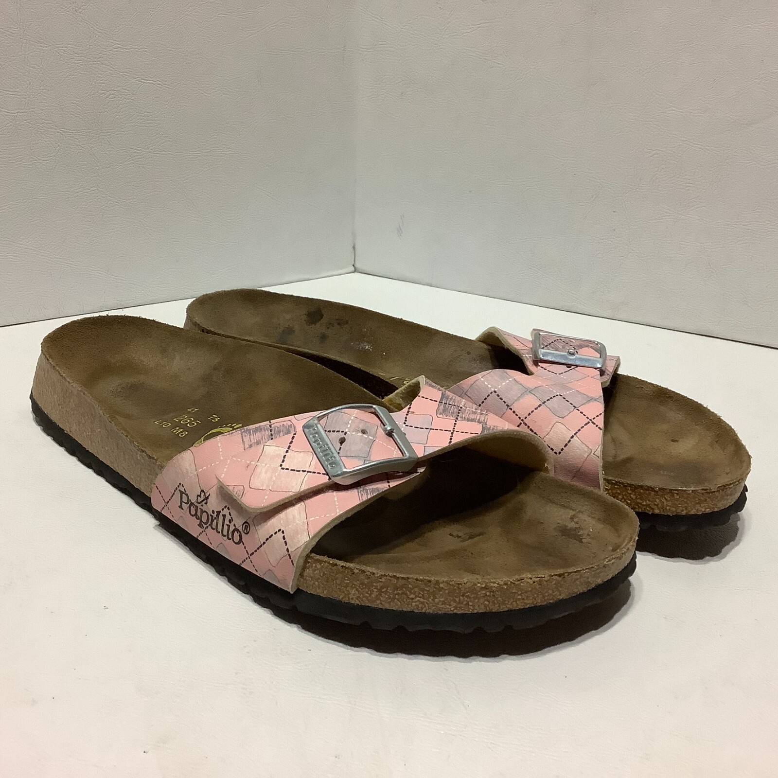 Birkenstock Papillio Madrid Slide Sandals Pink Size 41 Narrow Width